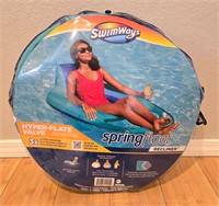 New Swimways Springfloat Recliner