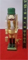 Wood Fisherman Nutcracker