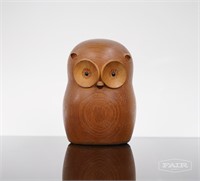 Laurids Lønborg Wooden Owl Figure