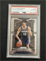 2019 Panini Prizm Jaxson Hayes PSA 10