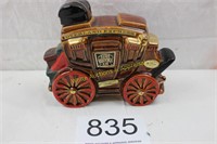 Ezra Brooks Overland Express Stage Coach Decanter