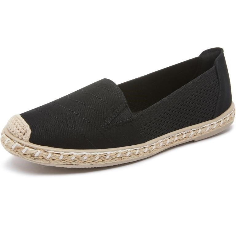 WFF4683  SHIRRY Knit Mesh Loafers Black US8