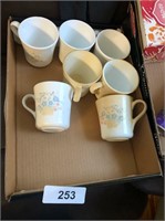 (7) Corningware Mugs