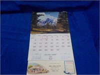 1963 Esso calendar