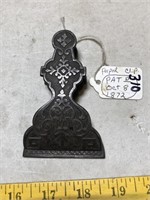 1872 Cast Iron Paper Clip