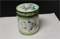 A Chinese Enamel Trinket Box