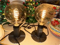 2-LIGHT BULB LAMPS