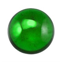 Genuine 2.5mm Green Round Chrome Diopside