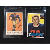 Two 1950's Topps Football Rookies