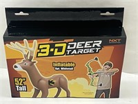 (2x Bid) NXT Inflatable 8 Pt 3D Deer Target