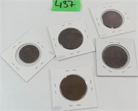 5 x Old Coins