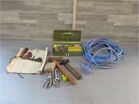 PROPANE TORCH WITH HEAVY EXT. CORD & MISC.