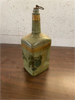 Nice covered decorative bottle
