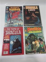 1970s Marvel Horror Magazine Lot/Man-Thing/Dracula