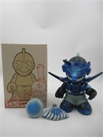 Kidrobot Version 08 Tengu D23 Blue 7" Vinyl Figure