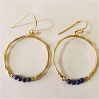 $10 Silver Lapis Lazuli Earrings