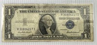 1935 F One Dollar Blue Seal Silver Certificate