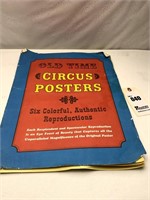 Old Time Circus Posters