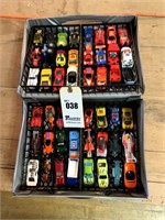 48 Hot Wheels & Matchbox & Misc Cars in Case