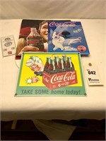 Coca Cola Porcelain  Advertising Sign