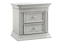 Baby Cache Vienna Nighstand in Ash Grey