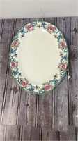 Royal Doulton Oval  Platter Floradora Green