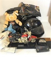 Harley Davidson Lot Helmet Phone Bag Wallet