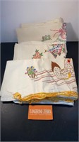 Vintage Embroidered Pillowcases