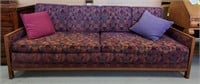 Mid Century Pull Out Couch 83" across x 29" tall