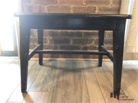 Black Wooden Stool