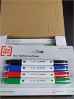 Dual Tip Dry Erase Markers