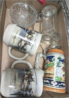TRAY OF STEINS