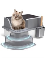 NEW $130 Litter Box with Steps