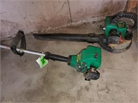 2 X'S BID WEED EATER GAS TRIMMER & BLOWER