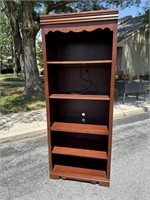 WOODEN BOOKCASE