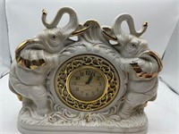 Vintage elephant clock