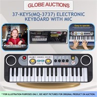 37-KEYS ELECTRONIC KEYBOARD W/ MIC