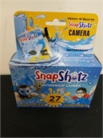 New snapshotz waterproof water and sports camera
