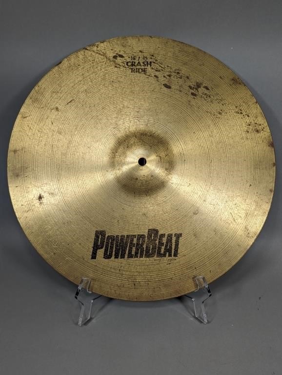 PowerBeat Brass Crash Cymbal