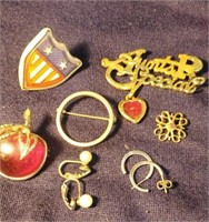 Cherry broach earrings and more