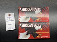 2 Boxes Federal American Eagle 45 Auto Ammo