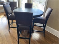 Hightop Table with 4 Chairs