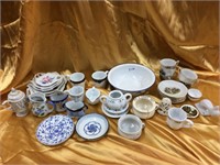 Large lot of assorted porcelain