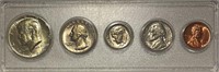 US (5) 1966 Coin Set 40% Silver Half