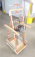 CLAMP RACK AND CLAMP CONTENTS-