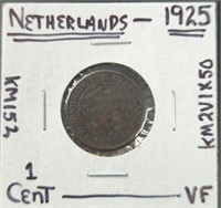 1925 Netherlands coin