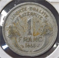 1948 French coin