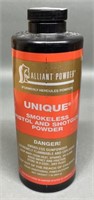 1lb Can Alliant Unique Reloading Powder