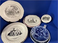 (11) Decorative Ceramic Plates