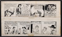 Bronco Billy Original Comic Art